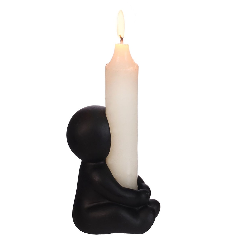 Meditierende Kerzenhalter-Figur – In 4 F 2