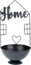 Dekoschale aus Metall  "Home" in Schwarz 2