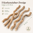 Korkenzieherzweige 5 Stk. 20-30 cm Dekoa 2