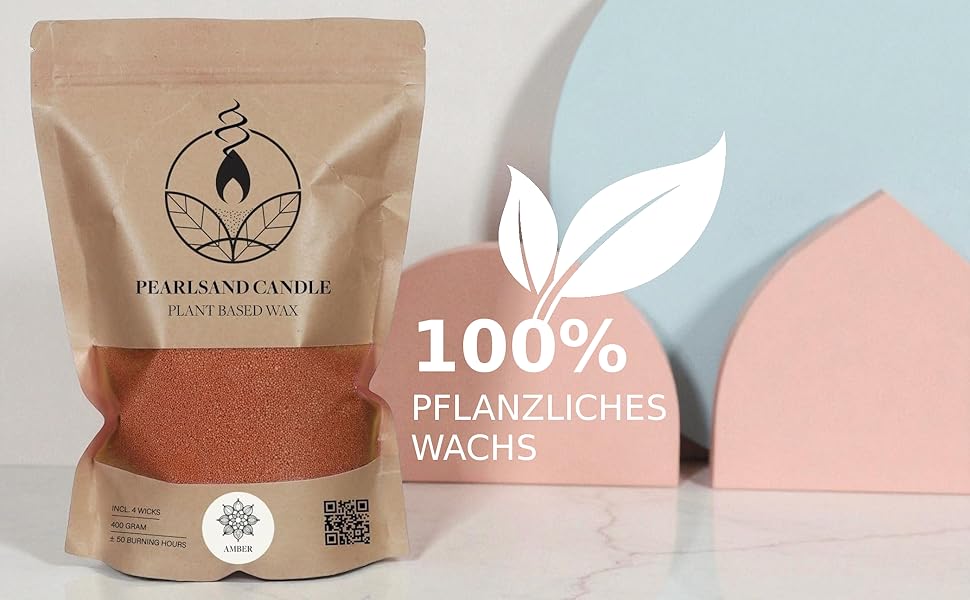 Kerzensand mit Duft 450g Wachsgranulat D 2