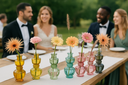 Kleine Tischdeko Vase Bellagio, Größe Ø8 2