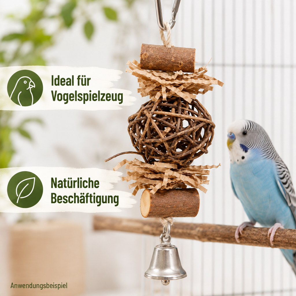 Brunch Ball Natur 20 Stk. 6 cm Rankenkug 3
