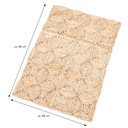 Strohteppich Naturteppich 60x90 cm Boho  2