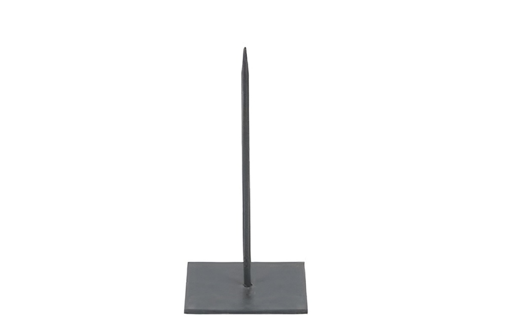 Metallständer schwarz 7x7x14 cm Skulptur 2