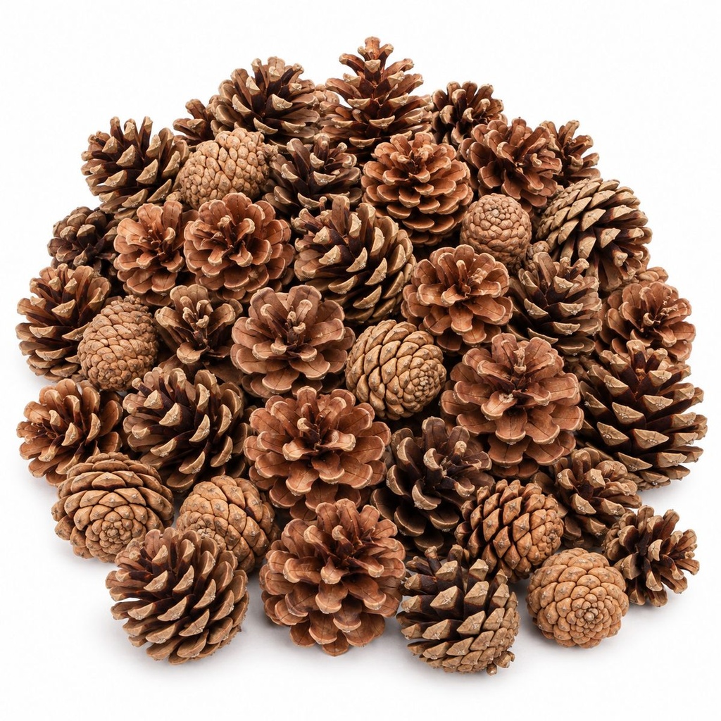 Tannenzapfen 1 kg, ca. 50-70 Stück, 5-6 cm, Pinus nigra, Naturdeko – Hauptbild