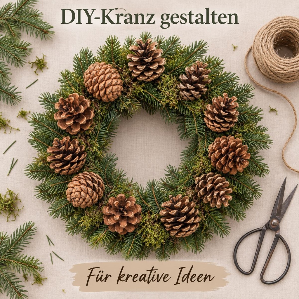Tannenzapfen 1 kg, ca. 50-70 Stück, 5-6 cm, Pinus nigra, Naturdeko – Detail
