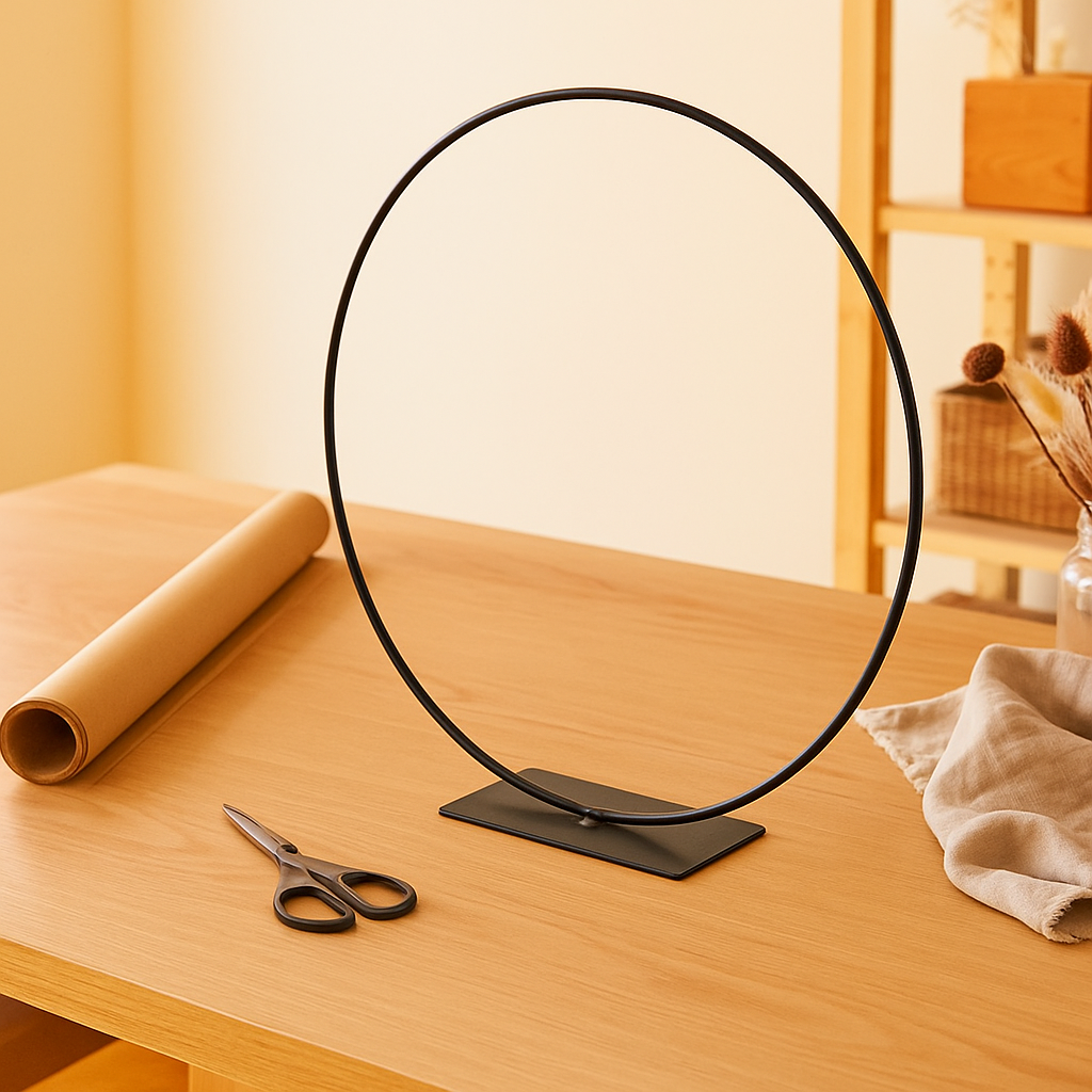 1683-Metallring-mit-Fuss-Schwarz-----Dekoring-fuer-Trockenblumen--DIY-und-Hochzeit-----Drahtring-zum-Basteln-in-25-30-40-cm-----Metall-Hoop-fuer-Tischdeko--Fensterdeko-und-moderne-Wohnid_2.png