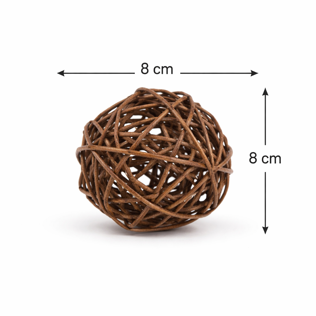 Weidenball Rankenkugel Natur Set 6 Stk.  2