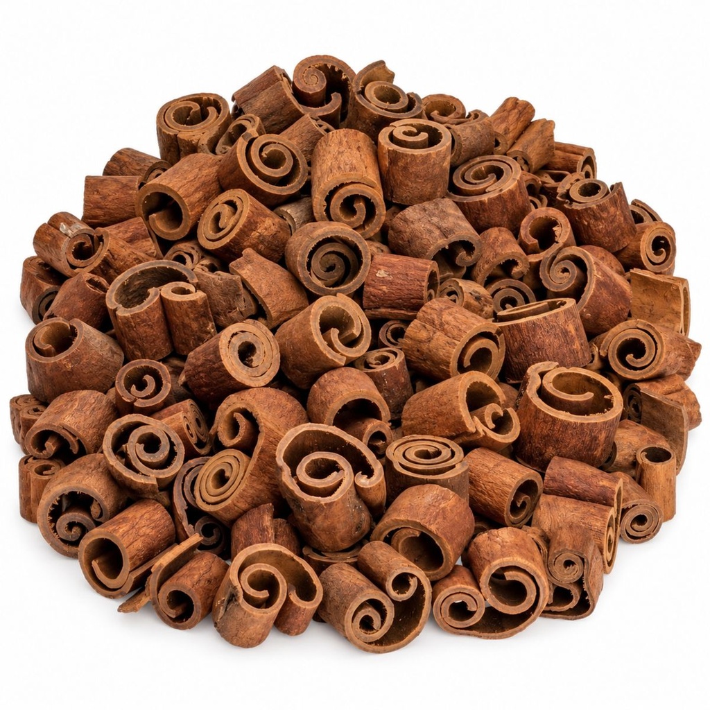 Zimtstangen dick, 60-80 Stück, 2.5 cm (Cinnamomum) – Produktfoto auf weißem Hintergrund