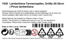 Lambertiana-Tannenzapfen, Größe 20-30cm  2
