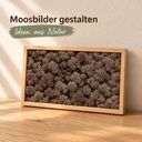 Islandmoos Braun, Braun, 500 g – im Einsatz