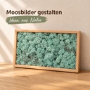 Islandmoos Pacificgrün, Pacificgrün, 500 g – im Einsatz