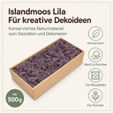 Islandmoos Lila, Lila, 500 g – Eigenschaften im Überblick