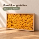 Islandmoos Orange, Orange, 500 g – im Einsatz