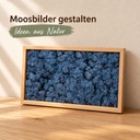 Islandmoos Blau, Blau, 500 g – im Einsatz