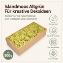 Islandmoos Altgrün, Altgrün, 500 g – Eigenschaften im Überblick