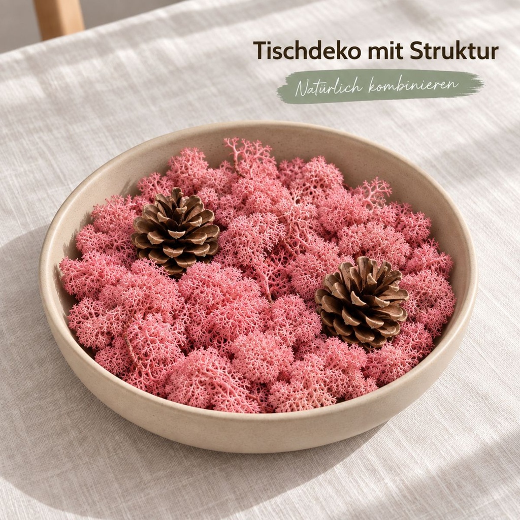 Islandmoos Fuchsia, Fuchsia, 500 g – in einer zweiten Verwendung