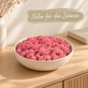 Islandmoos Fuchsia, Fuchsia, 500 g – dekoriert im Wohnraum