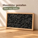 Islandmoos Schwarz, Schwarz, 500 g – im Einsatz