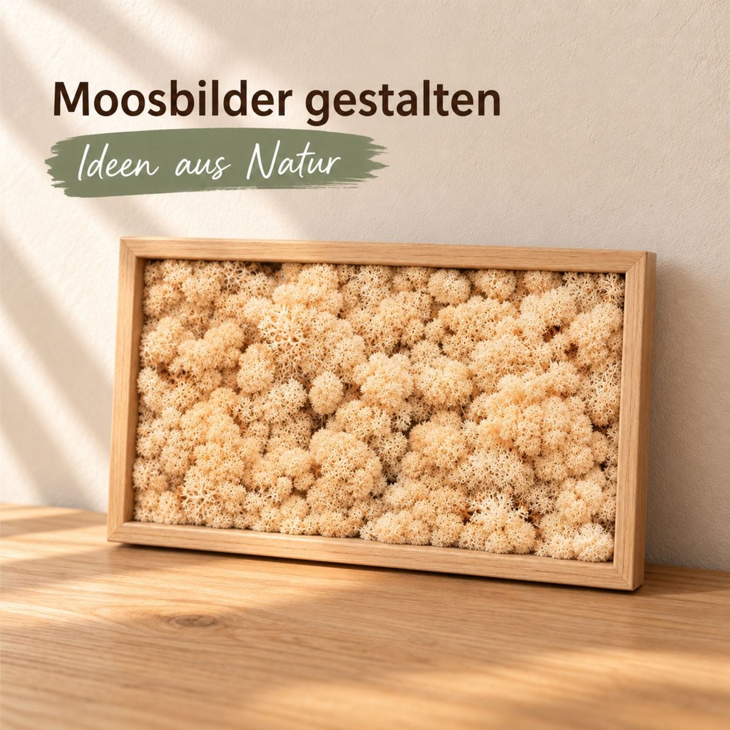 Islandmoos Pfirsich, Pfirsich, 500 g – im Einsatz