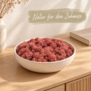 Islandmoos Bordeaux, Bordeaux, 500 g – dekoriert im Wohnraum