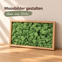 Islandmoos Grasgrün, Grasgrün, 500 g – im Einsatz