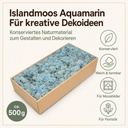 Islandmoos Aquamarin, Aquamarin, 500 g – Eigenschaften im Überblick