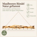 Maulbeeren Bündel natur geflammt, natur geflammt, 80 cm (Morus) – Eigenschaften im Überblick