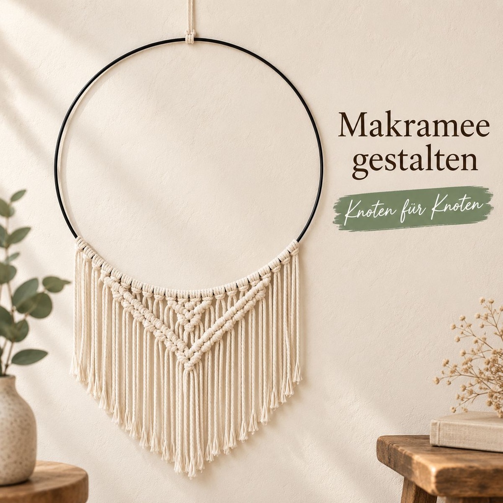 Metallring schwarz, Schwarz, Ø 40 cm – in einer zweiten Verwendung