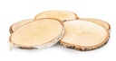 Birkenscheiben Ø ca.12 - 14 cm, 5 Stück, 2