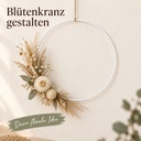 Metallring weiß, Weiß, Ø 20 cm – im Einsatz