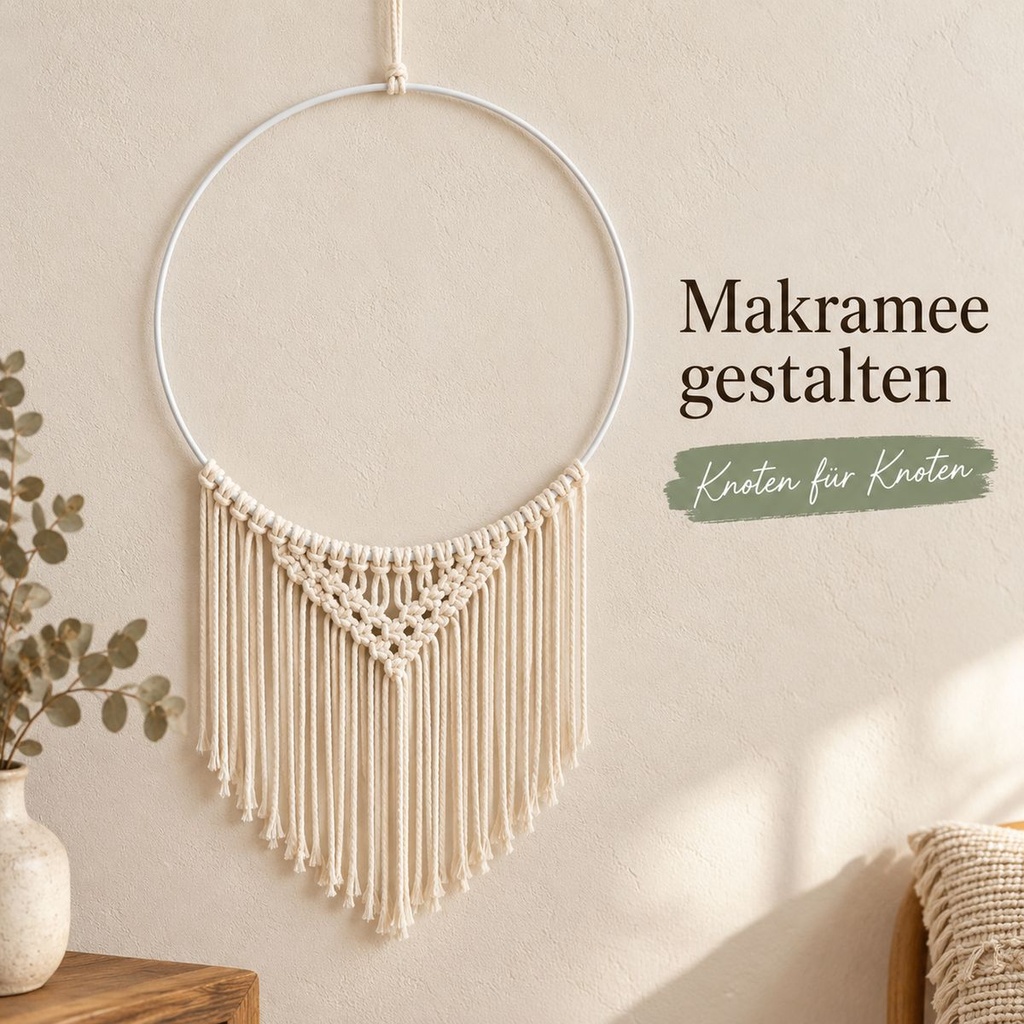 Metallring weiß, Weiß, Ø 30 cm – in einer zweiten Verwendung