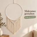 Metallring weiß, Weiß, Ø 30 cm – in einer zweiten Verwendung