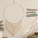 Metallring weiß, Weiß, Ø 50 cm – in einer zweiten Verwendung