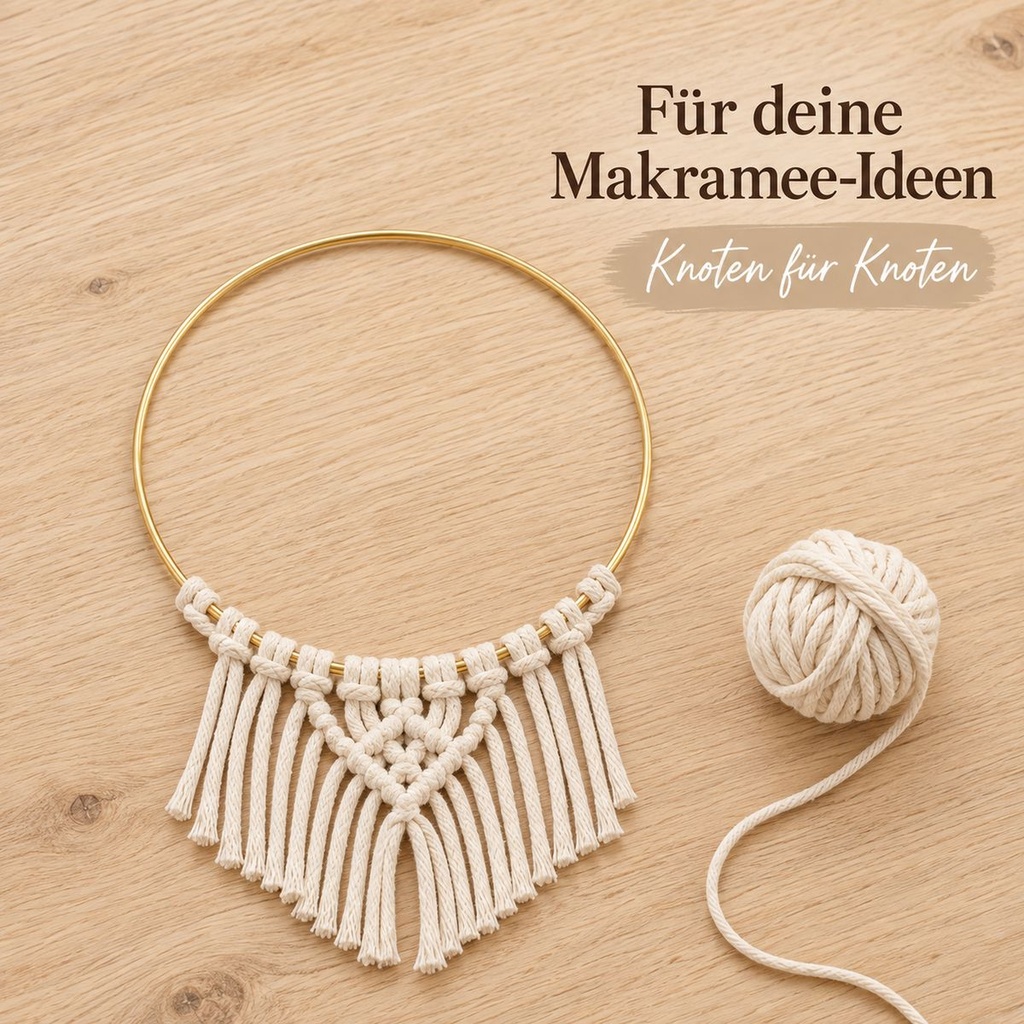 Metallring gold, Gold, Ø 20 cm – in einer zweiten Verwendung