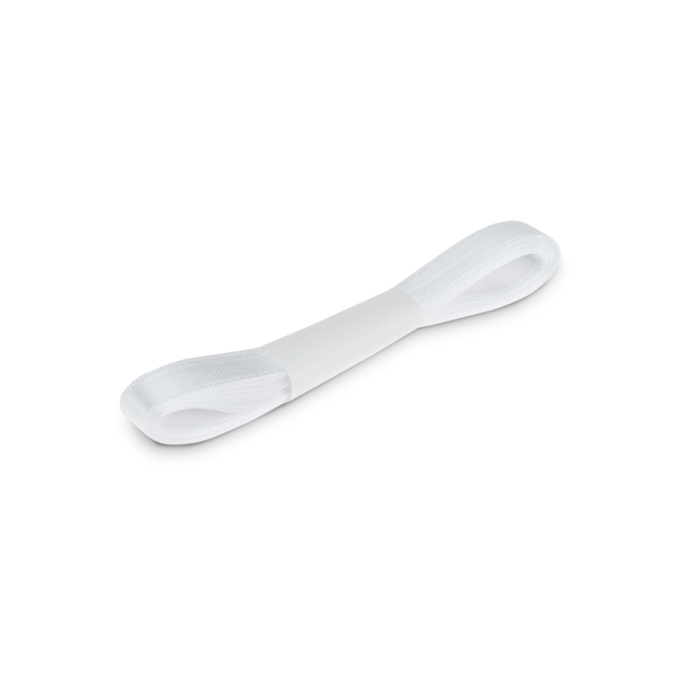 Doppelsatin weiß Breite 10mm Länge 3m 2