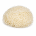 500g Flachshaar Weiß Sisalgras Natur Dek 2