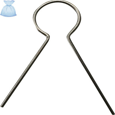 25x Draht Aufhänger für Ostereier Metall 2