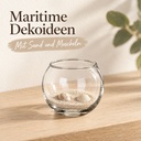 Kugelglas, Klar, Ø 6.7 cm, H 5.3 cm – in einer zweiten Verwendung