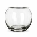 Kugelglas, Klar, Ø 8 cm, H 7 cm – Produktfoto auf weißem Hintergrund