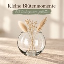 Kugelglas, Klar, Ø 10 cm, H 8 cm – im Einsatz