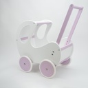 Holz-Puppenwagen "Vicki", mit gummierten 2