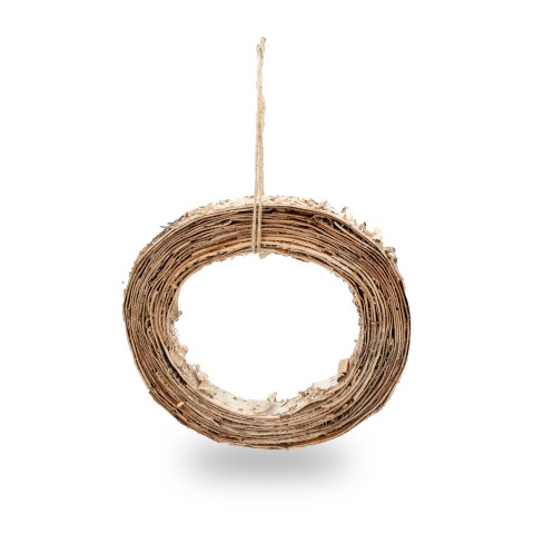 Deko-Ring aus Birkenrinde, Durchmesser 2 2