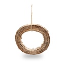 Deko-Ring aus Birkenrinde, Durchmesser 2 2