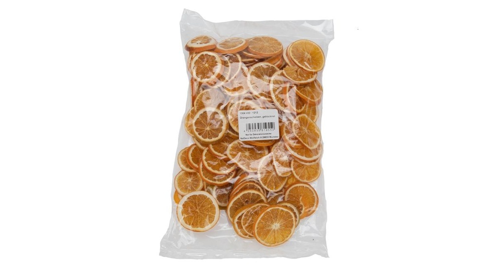 Orangenscheiben, getrocknet, im Beutel m 2