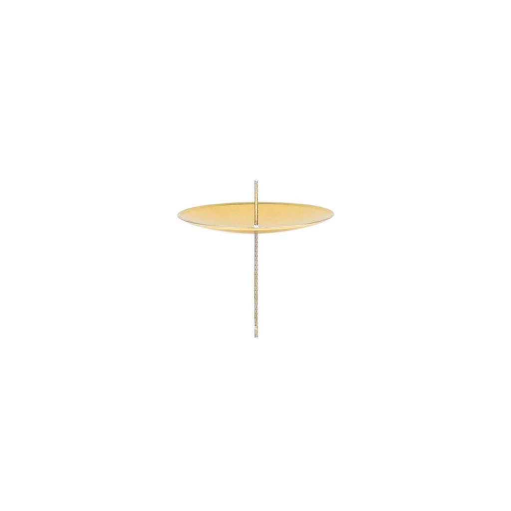 Adventskranzstecker 4 Stk., Gold, Größe  2