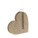 Deko Herz mit Reagenzglas 14x 2,8 x 13 c 2