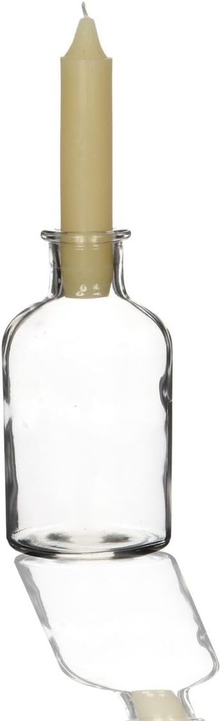 Kleine Glasvasen 2 Stück, Höhe 12 cm, Du 2