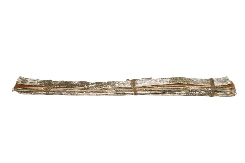 Birkenrinde zum Basteln und Dekorieren, Größe ca. 70×7,5cm, verpackt im Bund mit 8 Stück | Birkenplatte | Birken Platten | Birken Rinde | Baumrinde | Dekoholz | Basteholz | Naturdeko