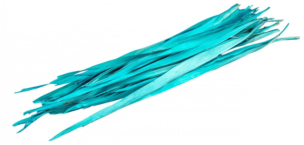 Sun Palmen Blätter aqua ca. 100cm Bund mit 250g